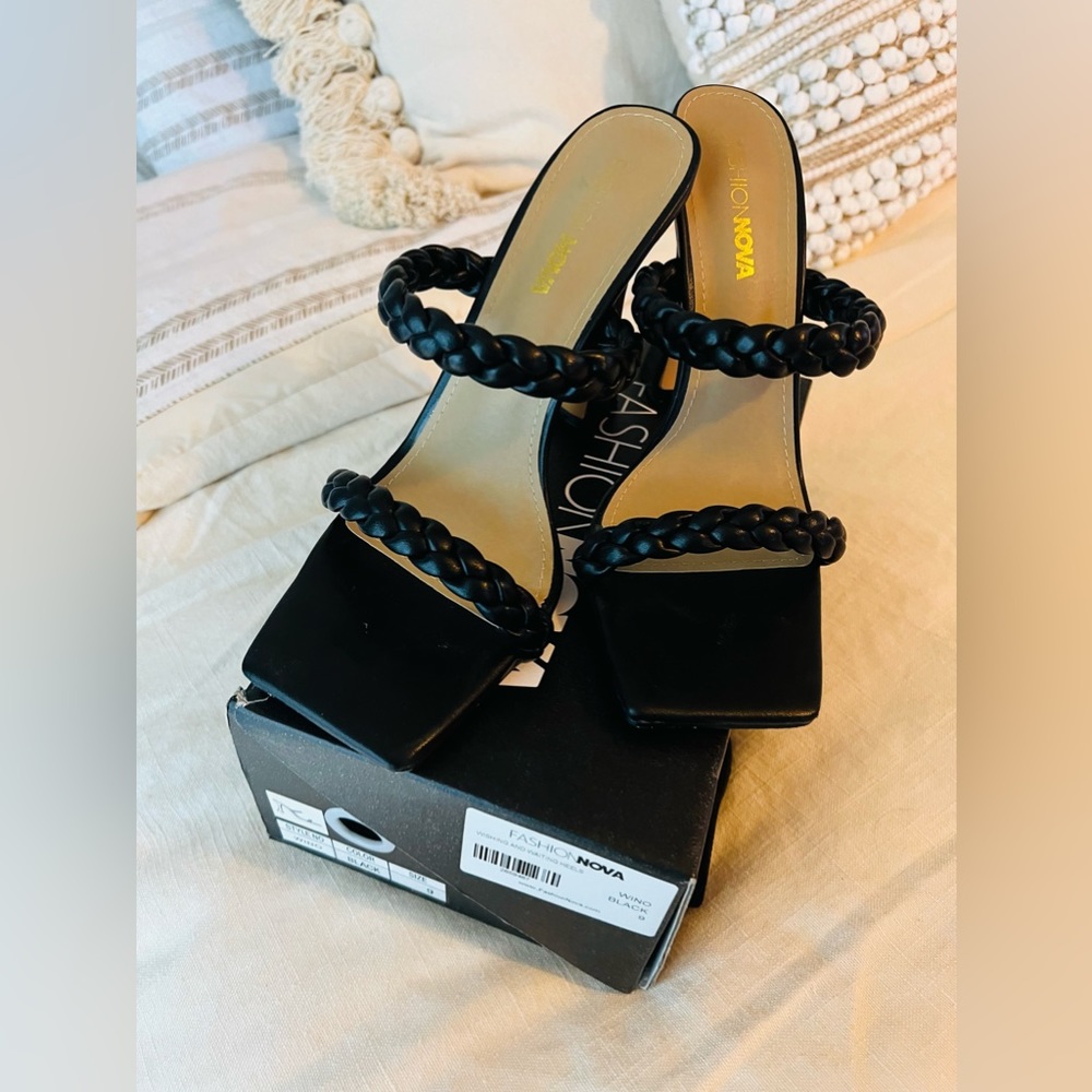 Fashion Nova Wishing and Waiting Heels